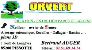 ORVERT CREATION  ENTRETIEN PARCS ET JARDINS Bertrand AUGER_logo