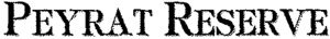 PEYRAT RESERVE_logo