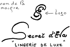 SE Secret d'Eva  LINGERIE DE LUXE _logo