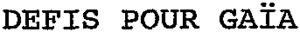 DEFIS POUR GAÏA_logo