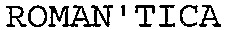 ROMAN'TICA_logo