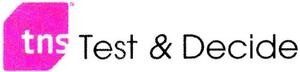TNS TEST & DECIDE_logo
