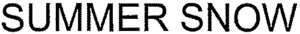 SUMMER SNOW_logo