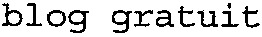 blog gratuit_logo