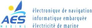 AES MARINE électronique de navigation informatique embarquée électricité de marine_logo