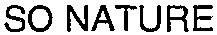 SO NATURE_logo