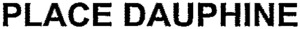 PLACE DAUPHINE_logo