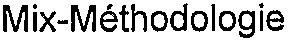 Mix-Méthodologie_logo