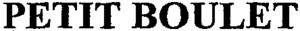 PETIT BOULET_logo