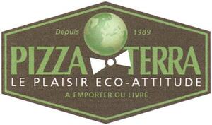 DEPUIS 1989 PIZZA TERRA LE PLAISIR ECO-ATTITUDE A EMPORTER OU LIVRE_logo