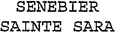 SENEBIER SAINTE SARA_logo