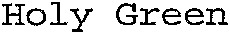Holy Green_logo