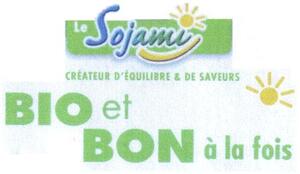Sojami CRÉATEUR D'ÉQUILIBRE & DE SAVEURS BIO et BON à la fois_logo
