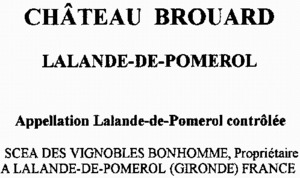 CHÂTEAU BROUARD_logo