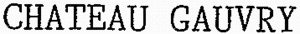 CHATEAU GAUVRY_logo