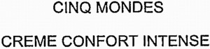 CINQ MONDES CREME CONFORT INTENSE_logo