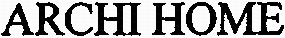 ARCHI HOME_logo