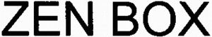 ZEN BOX_logo