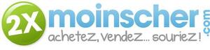 2X moinscher.com achetez, vendez souriez!_logo