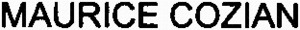 MAURICE COZIAN_logo