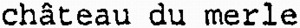 château du merle_logo