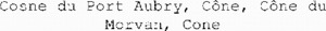 Cosne du Port Aubry, Cône, Cône du Morvan, Cone_logo
