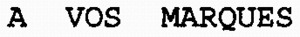 A VOS MARQUES_logo