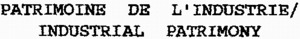 PATRIMOINE DE L'INDUSTRIE/INDUSTRIAL PATRIMONY_logo