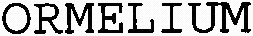 ORMELIUM_logo