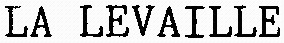 LA LEVAILLE_logo