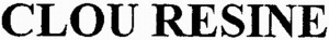 CLOU RESINE_logo