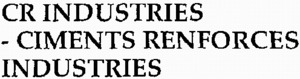 CR INDUSTRIES  CIMENTS RENFORCES INDUSTRIES_logo