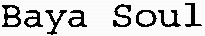 Baya Soul_logo