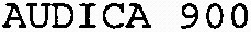 AUDICA 900_logo