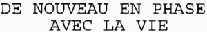 DE NOUVEAU EN PHASE AVEC LA VIE_logo