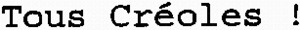 Tous Créoles!_logo