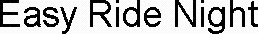 Easy Ride Night_logo