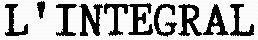 L'INTEGRAL_logo