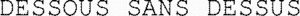 DESSOUS SANS DESSUS_logo