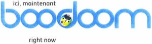 ici, maintenant boodoom right now_logo