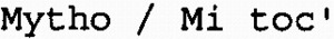 Mytho / Mi toc'_logo