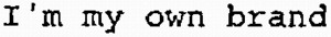 I'm my own brand_logo