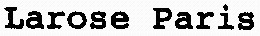 Larose Paris_logo