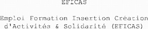 EFICAS Emploi Formation Insertion Création d'Activités & Solidarité (EFICAS)_logo