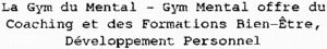 La Gym du Mental  Gym Mental offre du Coaching et des Formations Bien-Être, Développement Personnel_logo