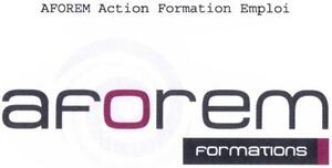 AFOREM Action Formation Emploi AFOREM FORMATIONS_logo