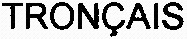 TRONÇAIS_logo