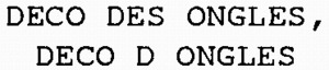 DECO DES ONGLES, DECO D ONGLES_logo
