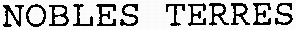 NOBLES TERRES_logo