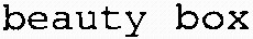 beauty box_logo